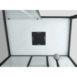 Sanotechnik Komplettduschkabine Sky 3 CL75 Schwarz -Geschäft Für Duschzubehör 447532 4633 5