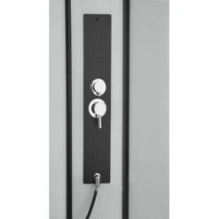 Sanotechnik Komplettduschkabine Sky 3 CL75 Schwarz -Geschäft Für Duschzubehör 447532 4633 6