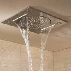 Grohe Deckenbrause Rainshower F-Series 15" Chrom 3 Strahlarten -Geschäft Für Duschzubehör 4520 ZZH X27939001 001 01