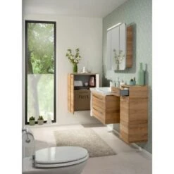 Fackelmann Keramik-Waschbecken 88,5 Cm Milano Weiß -Geschäft Für Duschzubehör 480522 3254 12