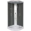 Sanotechnik Komplettduschkabine Punto 209 Cm X 90 Cm X 90 Cm Schwarz -Geschäft Für Duschzubehör 485437 4633 1
