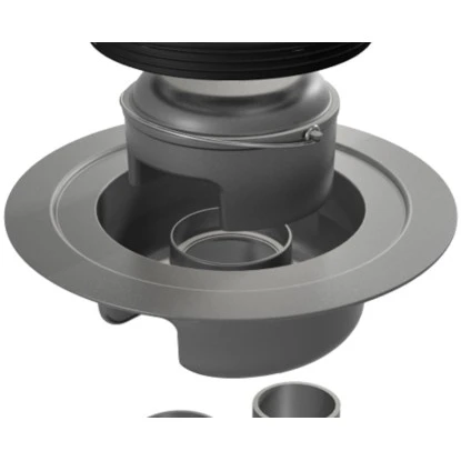 ESS Easy Drain Duschboard Aqua Brillant 120 X 110 Cm Komplettset 4 ESS Easy Drain Duschboard Aqua Brillant 120 X 110 Cm Komplettset – Bild 2