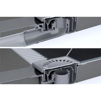 ESS Easy Drain Duschboard Aqua Brillant 120 X 110 Cm Komplettset 7 ESS Easy Drain Duschboard Aqua Brillant 120 X 110 Cm Komplettset – Bild 5