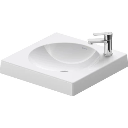 Duravit Aufsatzwaschbecken Architec 50 Cm Weiß Geschliffen Mit Hahnloch Links 3 Duravit Aufsatzwaschbecken Architec 50 Cm Weiß Geschliffen Mit Hahnloch Links