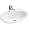 Villeroy & Boch Einbauwaschbecken O.Novo 56 Cm Weiß Mit Hahnloch Mit Überlauf -Geschäft Für Duschzubehör 501911 4123 vbb d 416156 1