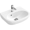 Villeroy & Boch Gäste-Waschbecken Compact O.Novo 45 Cm Weiß Mit Hahnloch Ohne ÜL -Geschäft Für Duschzubehör 501992 4123 vbb d 536045 1