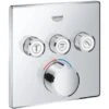 Grohe Unterputzmischer SmartControl Mit 3 Absperrventilen Chrom Eckig