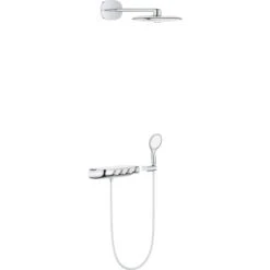 Grohe Duschsystem Rainshower System SmartControl 360 Duo Moon White