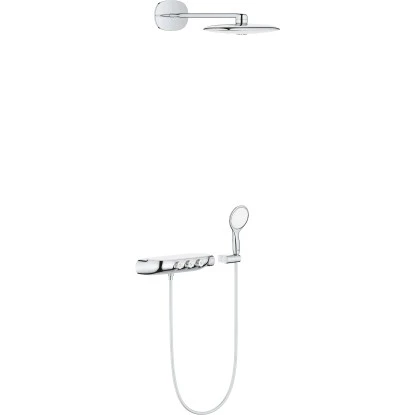 Grohe Duschsystem Rainshower System SmartControl 360 Duo Moon White 3 Grohe Duschsystem Rainshower System SmartControl 360 Duo Moon White