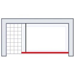 Schulte Duschwand Garant Walk In 90 X 200 Cm Chromoptik Glas Dezent -Geschäft Für Duschzubehör 534137 2053 2