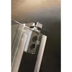 Breuer Drehtür Für Nische Europa Design Anschlag Links Chrom Klarglas 90 Cm -Geschäft Für Duschzubehör 570 EuropaDesign Scharnier