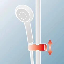 Schulte DuschMaster Rain Mit Einhebelmischer Rund BlackStyle -Geschäft Für Duschzubehör 577661 2053 7