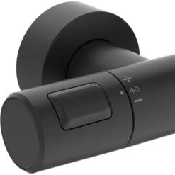 Ideal Standard Duschsystem Ceratherm T25 Kopfbrause 30 Cm Silk Black -Geschäft Für Duschzubehör 611775 3049 2