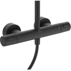 Ideal Standard Duschsystem Ceratherm T25 Kopfbrause 30 Cm Silk Black -Geschäft Für Duschzubehör 611775 3049 3