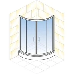 Schulte ExpressPlus Runddusche Sunny Sicherheitsglas Alpinweiß 190x90x90cm 15 Schulte ExpressPlus Runddusche Sunny Sicherheitsglas Alpinweiß 190x90x90cm -Geschäft Für Duschzubehör 63466 2053 4060991051098 2