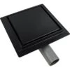 VerosanPro Duschrinne-Bodenablauf Nakia Quadratisch Matt Schwarz 15 Cm X 15 Cm -Geschäft Für Duschzubehör 640018 4259 1