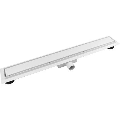 VerosanPro Duschrinne Nakia DR2 Komplettset Inkl. Designrost Matt Weiß 80 Cm 3 VerosanPro Duschrinne Nakia DR2 Komplettset Inkl. Designrost Matt Weiß 80 Cm