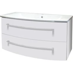 Fackelmann Waschbecken 100 Cm Rondo Weiß -Geschäft Für Duschzubehör 642 3254 fackelmannrondo 1