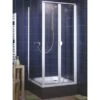 Schulte Set Pendeltür Und Seitenwand Sunny 80 Cm X 80 Cm X 180 Cm -Geschäft Für Duschzubehör 666781 4081 1