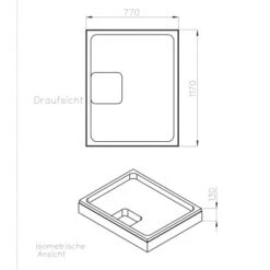 Ottofond Wannenträger Maui-R 120 Cm X 80 Cm -Geschäft Für Duschzubehör 674870 3209 2