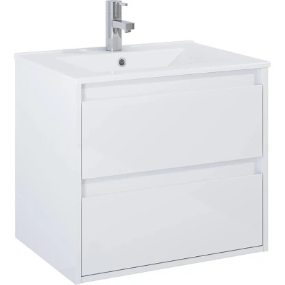 Maximus Waschbecken Kyra Weiß Matt 60 Cm 5 Maximus Waschbecken Kyra Weiß Matt 60 Cm – Bild 3