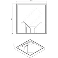 Duschwannenträger Für Ottofond Maui Q 100 -Geschäft Für Duschzubehör 765888 4034 17014480 2