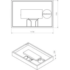 Duschwannenträger Für Ottofond Plateau 120 Cm X 80 Cm 5 Duschwannenträger Für Ottofond Plateau 120 Cm X 80 Cm -Geschäft Für Duschzubehör 765901 4034 17014492 2