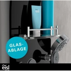 Eisl Duschpaneel Karibik 3 In 1 Mit Regendusche Sechs Massagedüsen Schwarz -Geschäft Für Duschzubehör 7663602 2759 10