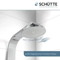 Schütte Duschset Samoa Rain Mit Thermostatarmatur Glasablage Chrom Hellgrau -Geschäft Für Duschzubehör 7663743 2759 7