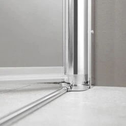 Breuer Drehtür Rechts Für Seitenwand Elana 6 Silber Matt Klarglas 100 Cm -Geschäft Für Duschzubehör 767932 2570 0612 2