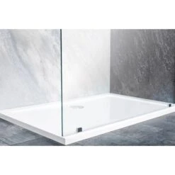 Sanotechnik Duschwand Walk In Freedom II 195 Cm X 118 Cm Klarglas -Geschäft Für Duschzubehör 776313 4633 4