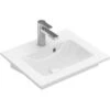 Villeroy & Boch Handwaschbecken Venticello 50 Cm Weiß Mit Hahnloch Und Überlauf -Geschäft Für Duschzubehör 777182 1709 VB41245001