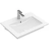 Villeroy & Boch Waschbecken Venticello 60 Cm Alpinweiß Mit Hahnloch Und Überlauf 2 Villeroy & Boch Waschbecken Venticello 60 Cm Alpinweiß Mit Hahnloch Und Überlauf -Geschäft Für Duschzubehör 777184 1709 VB41246001