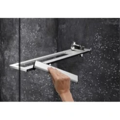 Hüppe Duschablage ZB Select+ Wischer Silber Matt -Geschäft Für Duschzubehör 809390 2438 SL2501087