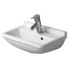 Duravit Handwaschbecken Starck 3 45 Cm Weiß Mit Hahnloch Und Überlauf -Geschäft Für Duschzubehör 817438 1709 DU07504500A1