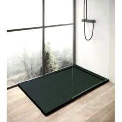 Ottofond Duschwanne Zona 120x90/3 Cm Anthrazit -Geschäft Für Duschzubehör 8714685