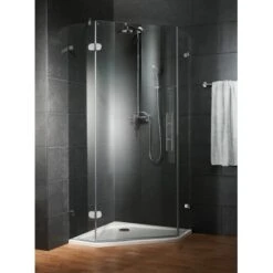 Schulte Fünfeckdusche Davita 4-teilig Echtglas Chrom 8 Schulte Fünfeckdusche Davita 4-teilig Echtglas Chrom -Geschäft Für Duschzubehör 883064 4081 1