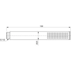 Ideal Standard Handbrause Idealrain Atelier Stick Chrom Metall -Geschäft Für Duschzubehör 887302 3049 10
