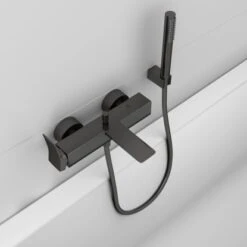 Ideal Standard Brausehalter Idealrain Atelier Grey Eckig Für Handbrause -Geschäft Für Duschzubehör 887366 3049 3