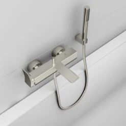 Ideal Standard Brausehalter Idealrain Atelier Silver Eckig Für Handbrause -Geschäft Für Duschzubehör 887375 3049 6