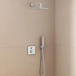 Ideal Standard Brausehalter Idealrain Atelier Chrom Eckig Für HB + Schlauch 18 Ideal Standard Brausehalter Idealrain Atelier Chrom Eckig Für HB + Schlauch -Geschäft Für Duschzubehör 887383 3049 5