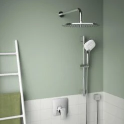 Ideal Standard Brauseschlauchanschluss Idealrain Atelier Chrom Eckig Aufputz -Geschäft Für Duschzubehör 887968 3049 11