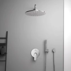 Ideal Standard Brauseschlauchanschluss Idealrain Atelier Chrom Rund Aufputz -Geschäft Für Duschzubehör 887984 3049 5