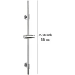 Wenko Duschstange Basic Chrom -Geschäft Für Duschzubehör 903254 1068 04