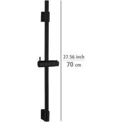 Wenko Duschstange Classic Schwarz 70 Cm -Geschäft Für Duschzubehör 903263 1068 04