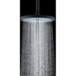 Wenko Regenduschkopf Ultimate Shower Schwarz/Grau Ø 25 Cm -Geschäft Für Duschzubehör 903630 1068 08