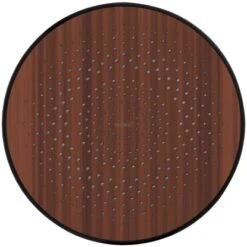 Wenko Regenduschkopf Watersaving Wood Ø 22,5 Cm -Geschäft Für Duschzubehör 903683 1068 08