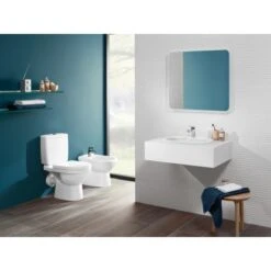 Villeroy & Boch Einbauwaschbecken O.Novo 56 Cm Weiß Mit Hahnloch Mit Überlauf -Geschäft Für Duschzubehör 911 4123 501917 VB ONOVO 2