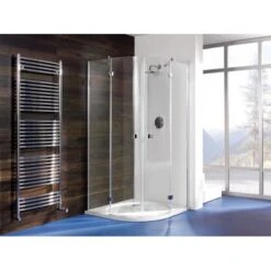 Breuer Runddusche Drehtür Espira Radius 55 Cm Chrom Klarglas 90 X 90 Cm -Geschäft Für Duschzubehör 933036 2570 3