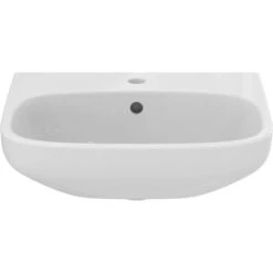 Ideal Standard Waschtisch I.life A 50x44 Cm 1 Hahnloch Mit Überlauf Weiß -Geschäft Für Duschzubehör 9802901 3049 3